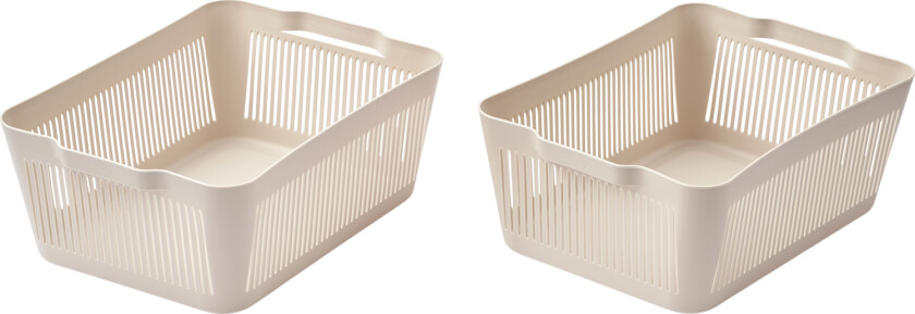 Makeeva Basket L 2pack - Oppbevaring