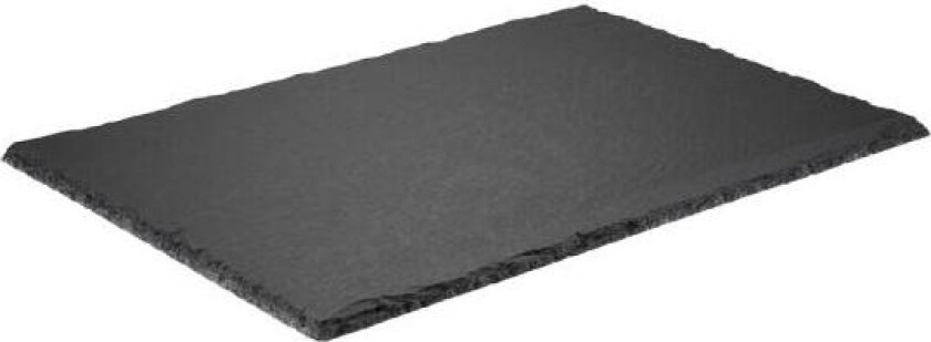 - Slate serveringsfat 30x20 cm svart