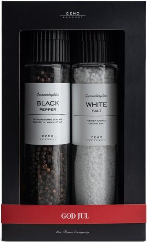 - Gourmet krydderduo salt & pepper