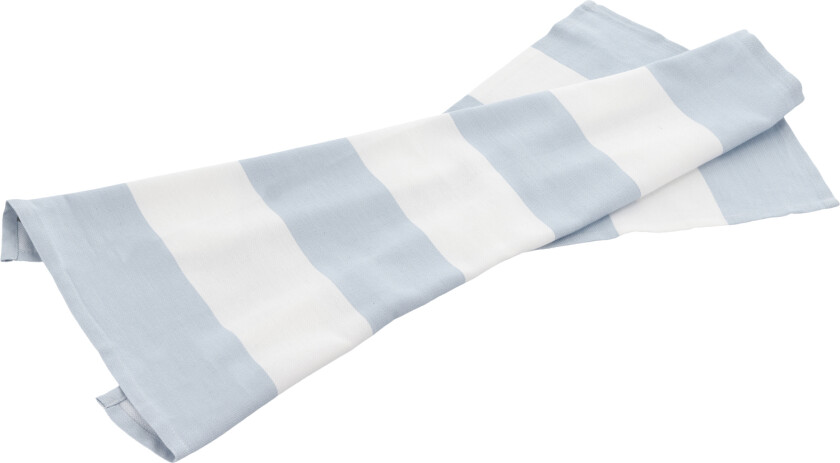 Kjøkkenhåndkle Abbi 70 x 50 cm Hvit/dream Blue Bambus/bomull Str L:70cm B:50cm - Kjøkkenhåndklær Bomull