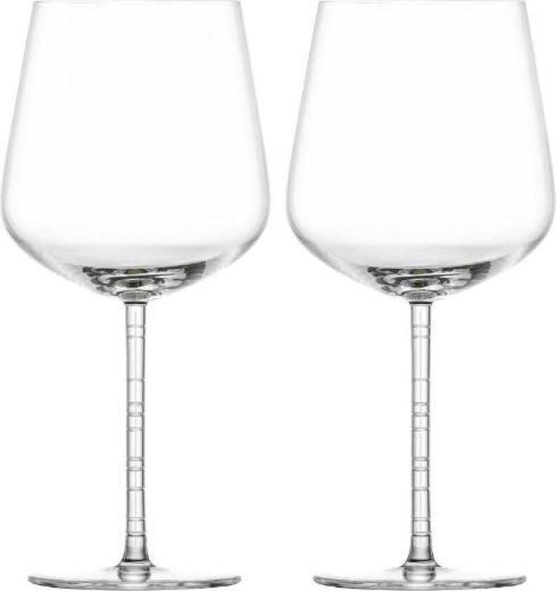 - Journey burgundy rødvinsglass 2 stk 80 cl klar