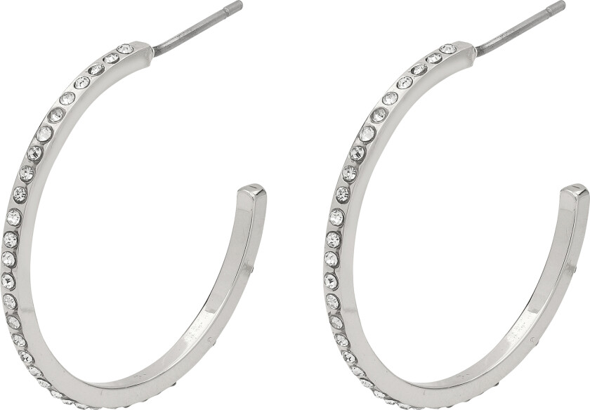 Øreringe : Roberta_PI : Sølvbelagt - Kreoler