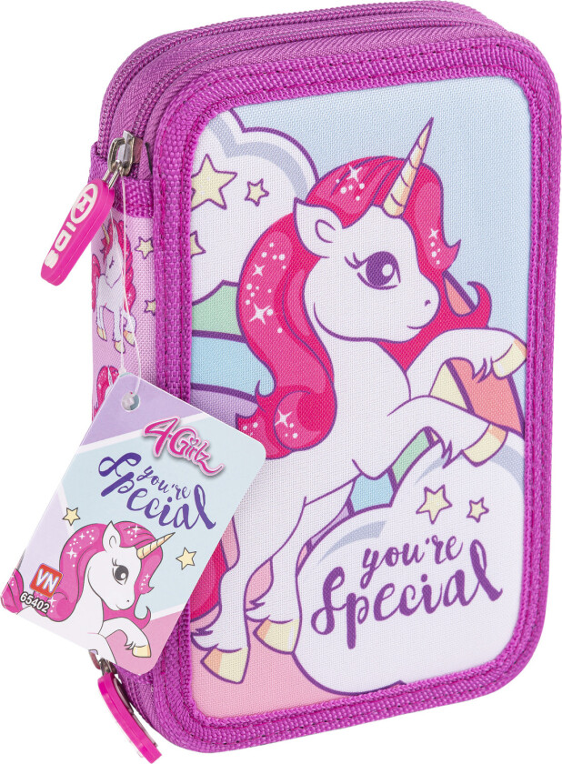 4girlz Dobbelt Penalhus - Blyantvesker