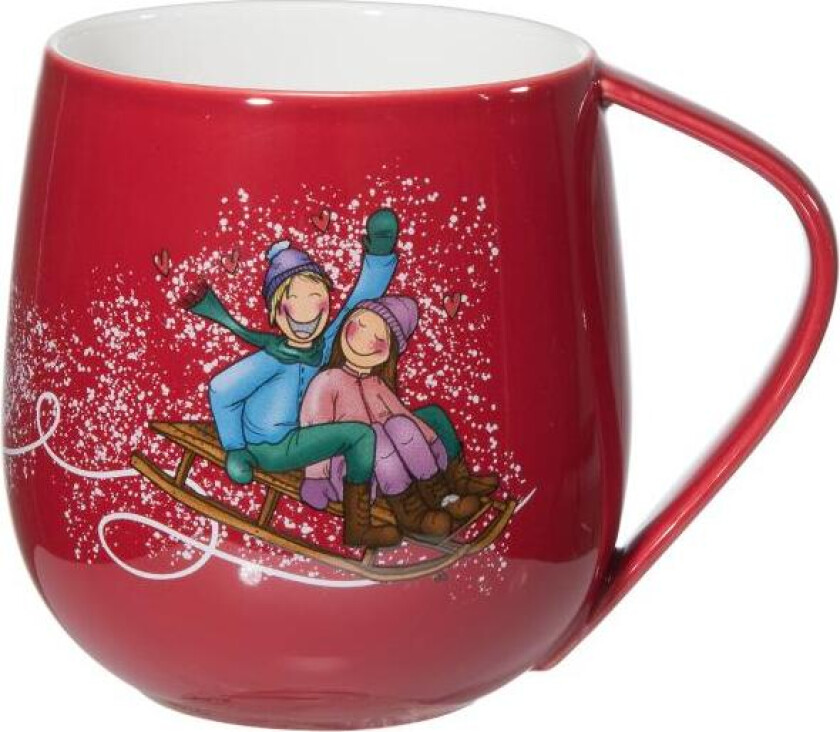 - Glede krus 40 cl rød