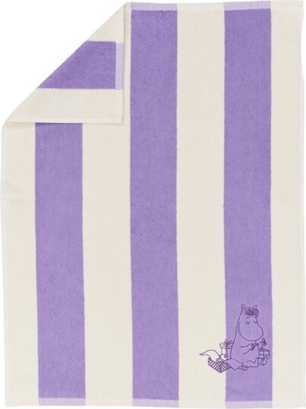 Bilde av - Mummi håndkle 50x70 cm Snorkfrøken lilla