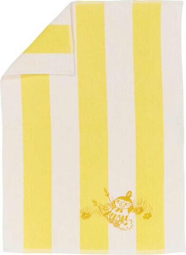 Bilde av - Mummi håndkle 50x70 cm Lille My gul
