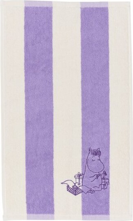 - Mummi håndkle 30x50 cm Snorkfrøken lilla