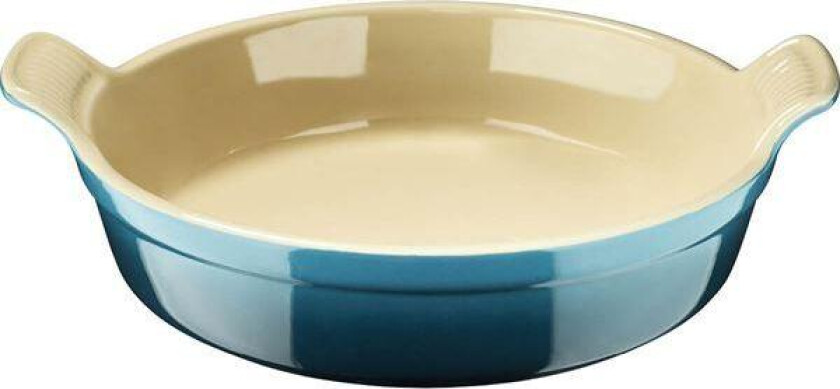- Heritage ildfast form rund 24 cm deep teal