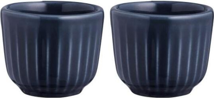- Hammershøi eggeglass indigo 2 stk
