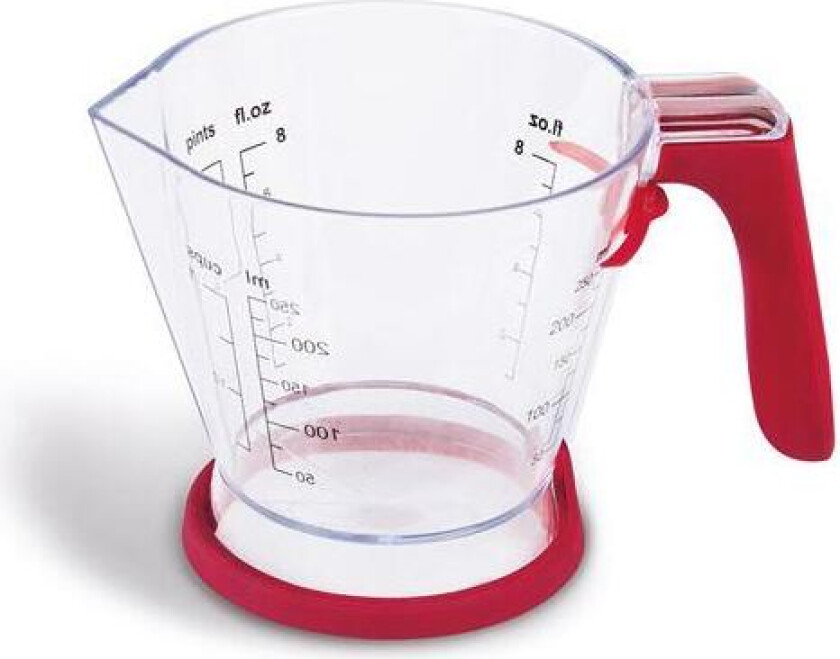 - Tool litermål 0,25L klar/rød