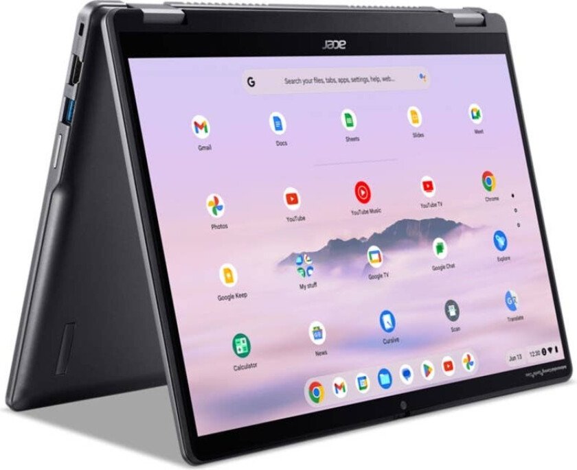 Chromebook Plus Spin 514 Berøringsskjerm | CP514-4HN | Grå