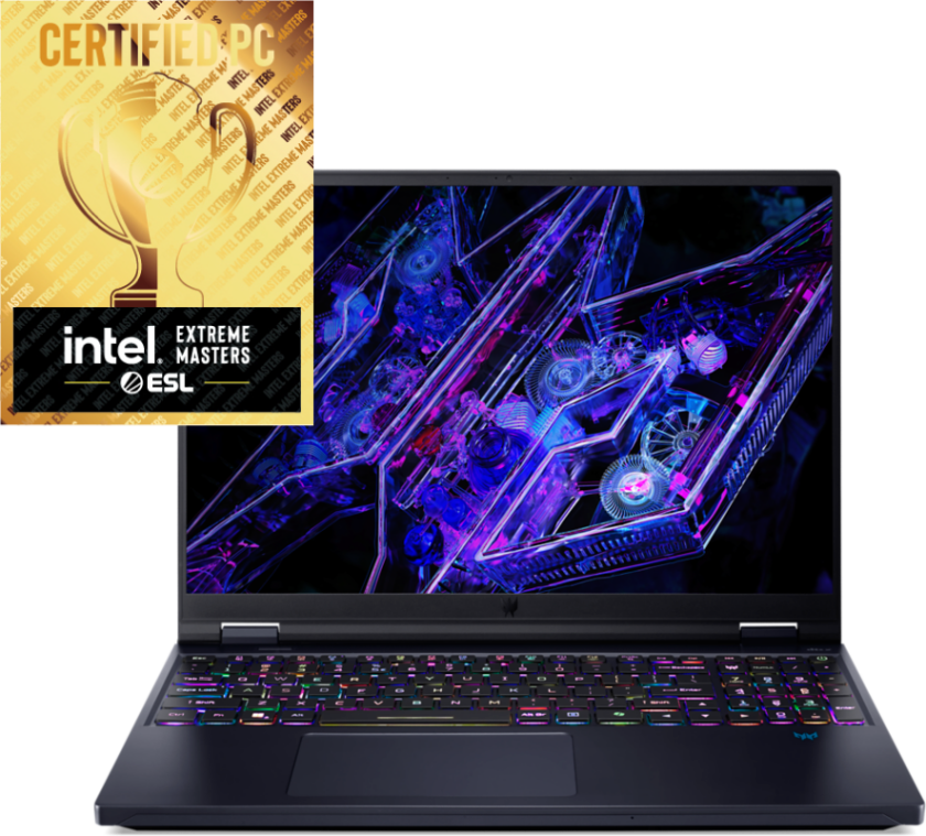 Predator Helios Neo 16 Bærbar gaming-PC | PHN16-72 | Svart