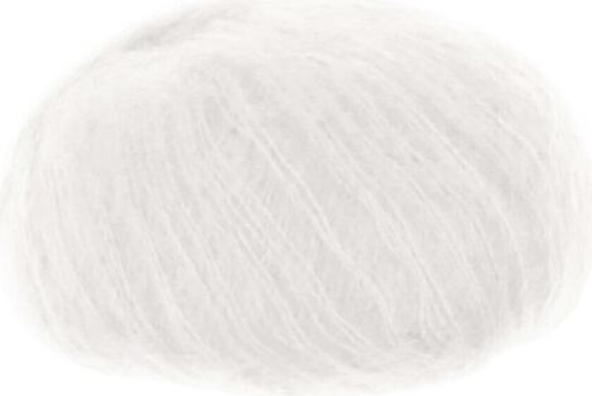 Silk Mohair 25 g Bianco 6027 Lana Gatto