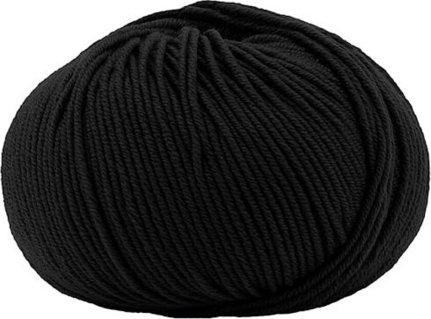 Super Soft Merino 50 g Nero 10008Lana Gatto