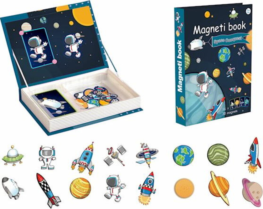 Magnetbok Space World Suntoy