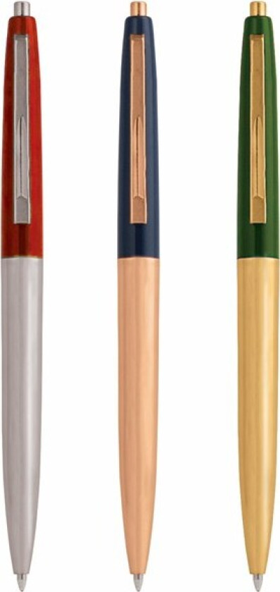 Kulepenn Retro 3-pack Kikkerland