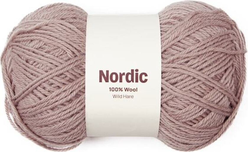 Nordic 100% ull 100 gr Hare beige A827 Adlibris