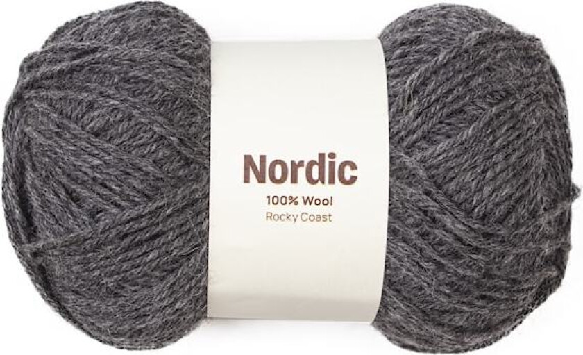 Nordic 100% ull 100 gr Klippebad Dk Grey A824 Adlibris