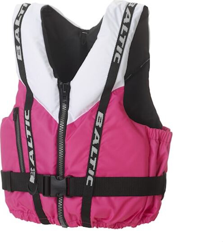Genua Flytväst Vit/Rosa 40-50 kg S Baltic