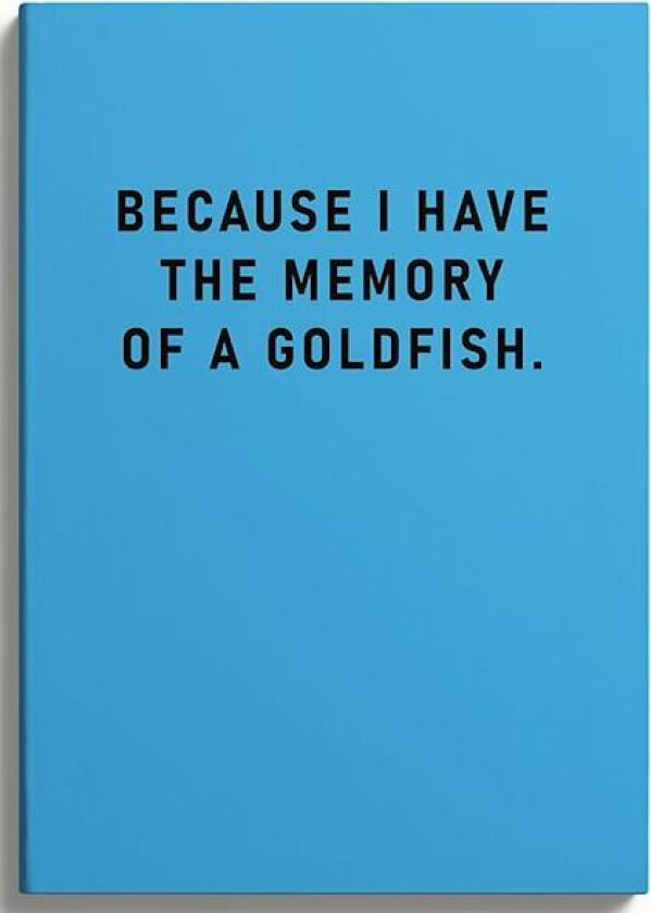 Notatbok A5 Goldfish Linjert 80 sider Ohh Deer