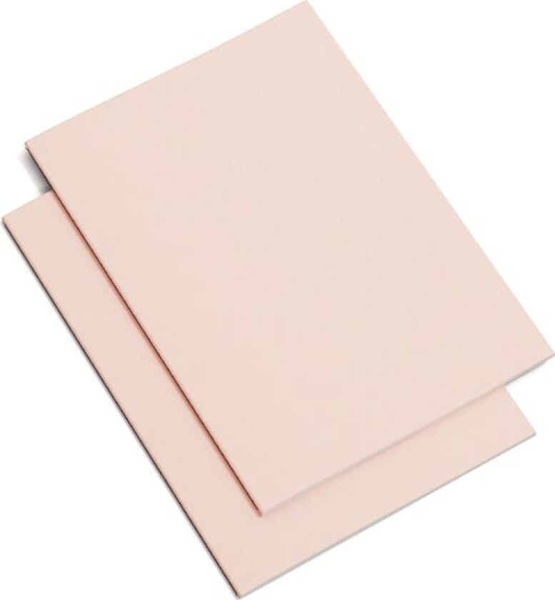 Notatblokk A4 Linjert 2-pakning Dusty Pink Bigso Box of Sweden