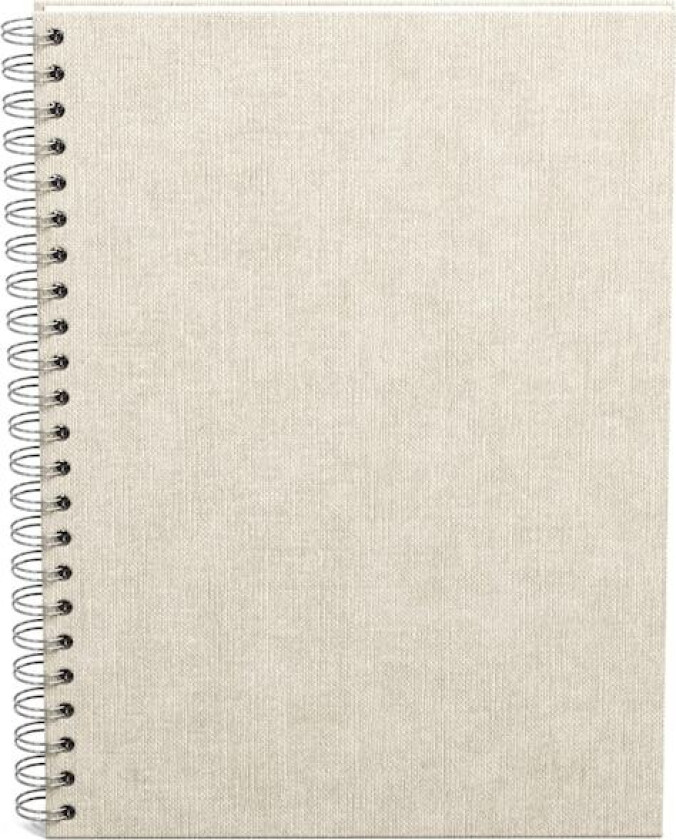 Notatbok A4 Linjert Linen 90 Sider Bigso Box of Sweden