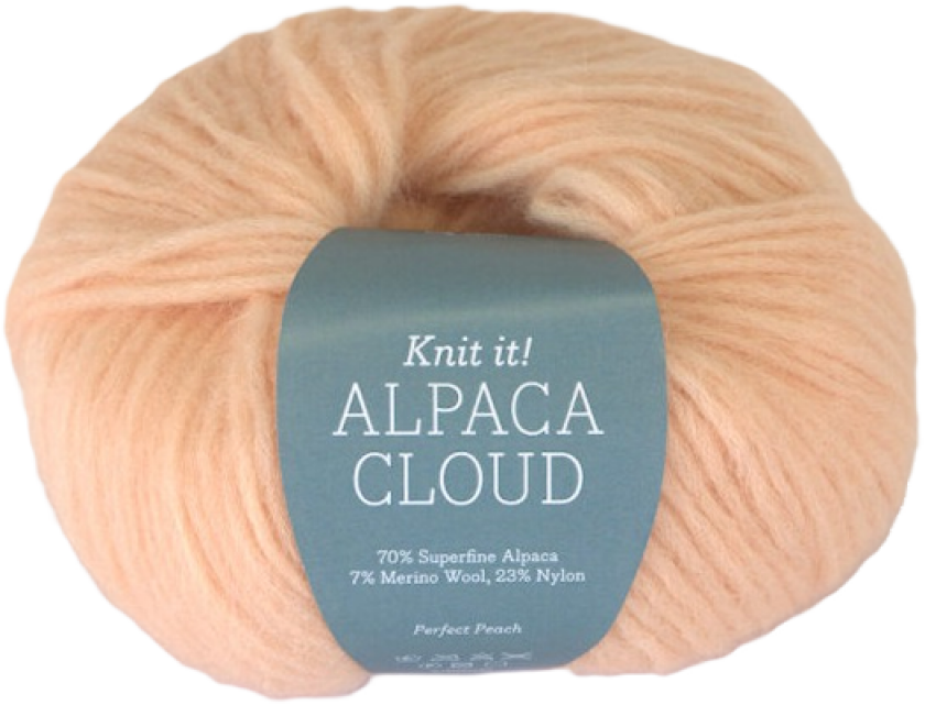Alpaca Cloud 50 g Perfect Peach (A528) Adlibris