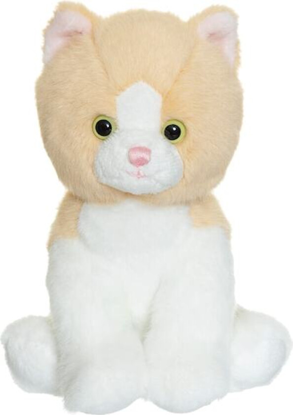 Kattunge Kosedyr 18 cm Beige Teddykompaniet