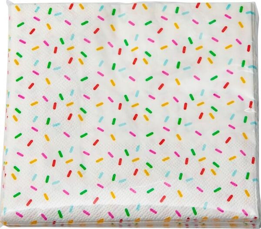 Servetter Spinkles 33x33 cm 16-p