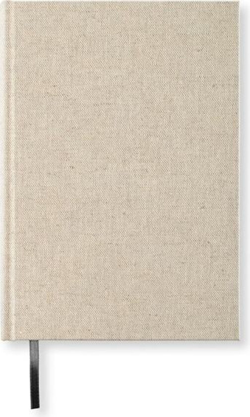 Notatbok A5 Slim Ulinjert Grov Linstoff Paperstyle