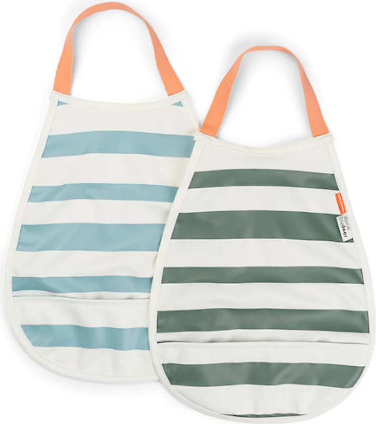 Smekke 2-pack Stripes Blue/Green Done by Deer