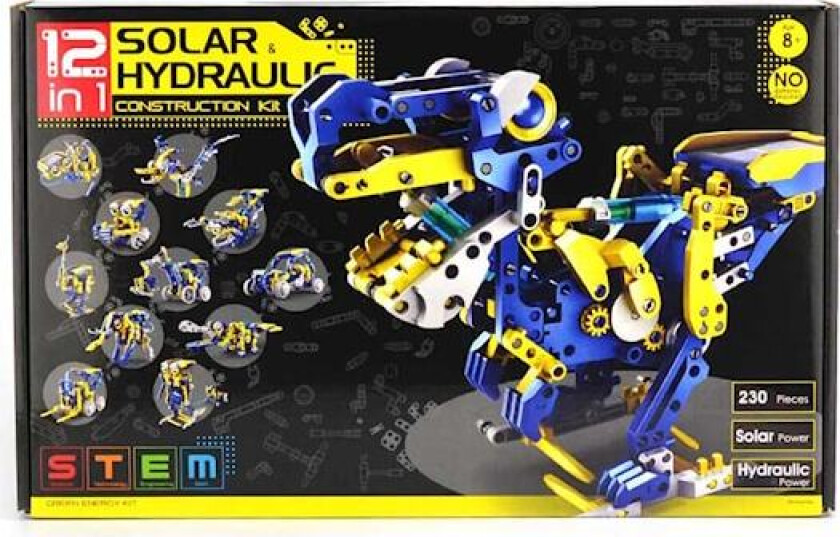 SOLAR CONSTRUCTION KIT 12in1 230pcs