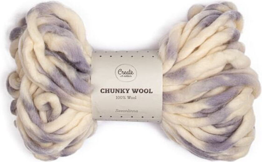 Chunky Wool Print Garn 200g Savonlinna C143 Adlibris