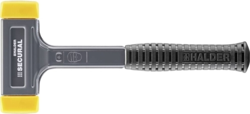 Supercraft 3380.045 Gummihammer Ergonomisk Greb, Middelhård 1000 G 310 Mm 1 Stk
