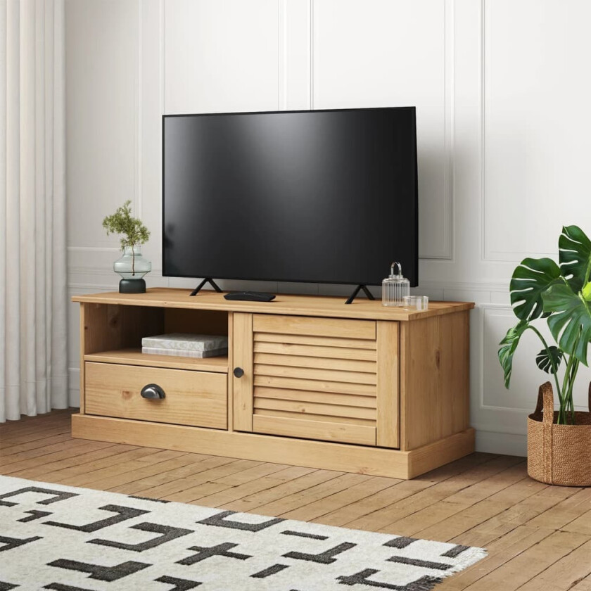 TV-benk VIGO 106x40x40 cm heltre furu