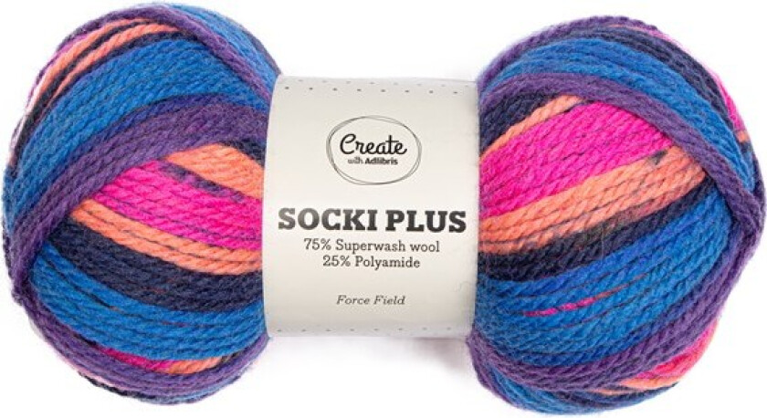 Socki Plus Garn Ullmiks 100 g Force Field B193 Adlibris