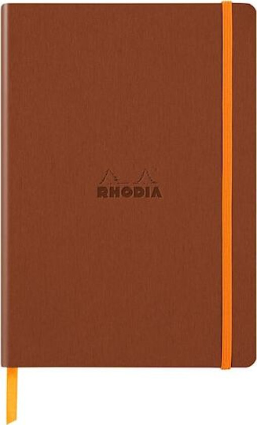 Notatbok Soft A5 Kobber Prikket Rhodiarama