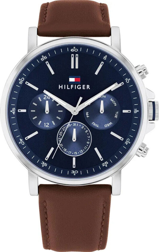 Tyson 1792158 - Kvarts - Sølv - Herreklokker - Skinn - Mineral