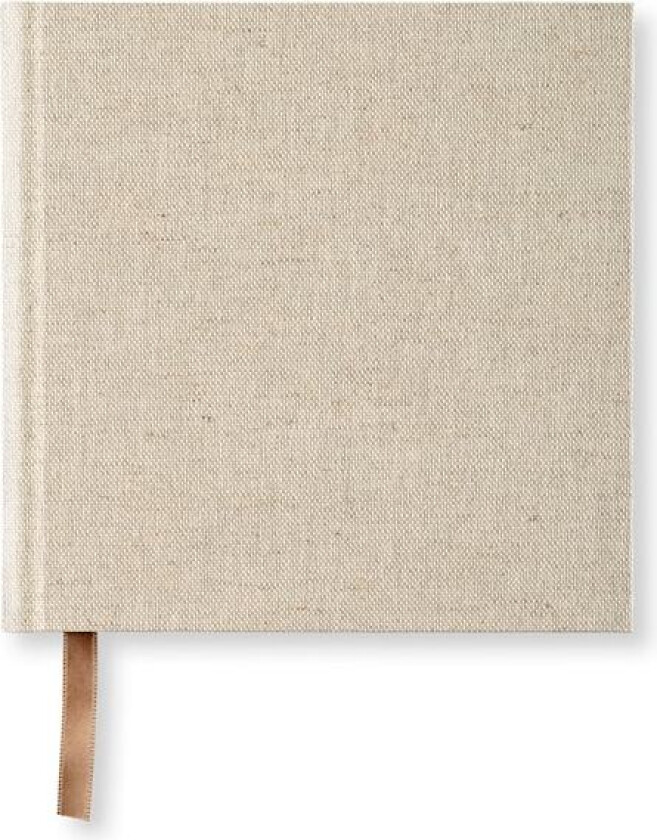 Notatbok 185 x 185 Ulinjert Grov Linstoff Paperstyle