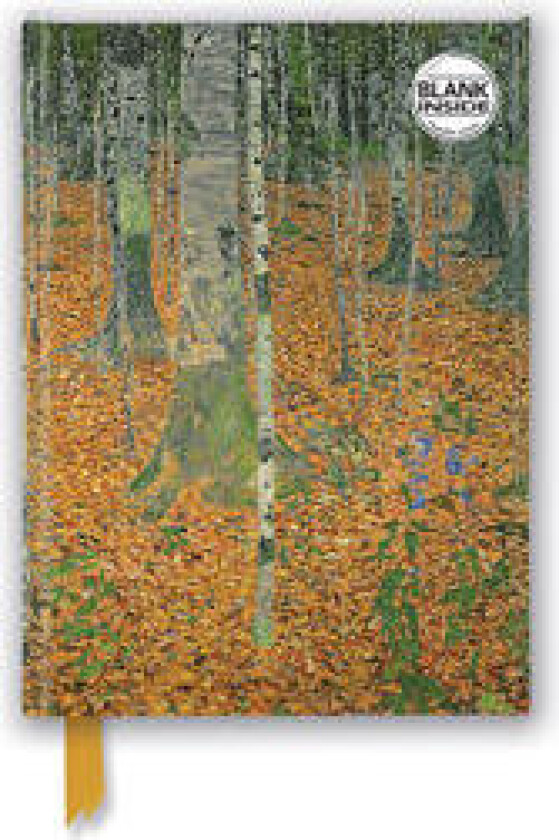 Gustav Klimt: The Birch Wood (Foiled Blank Journal)