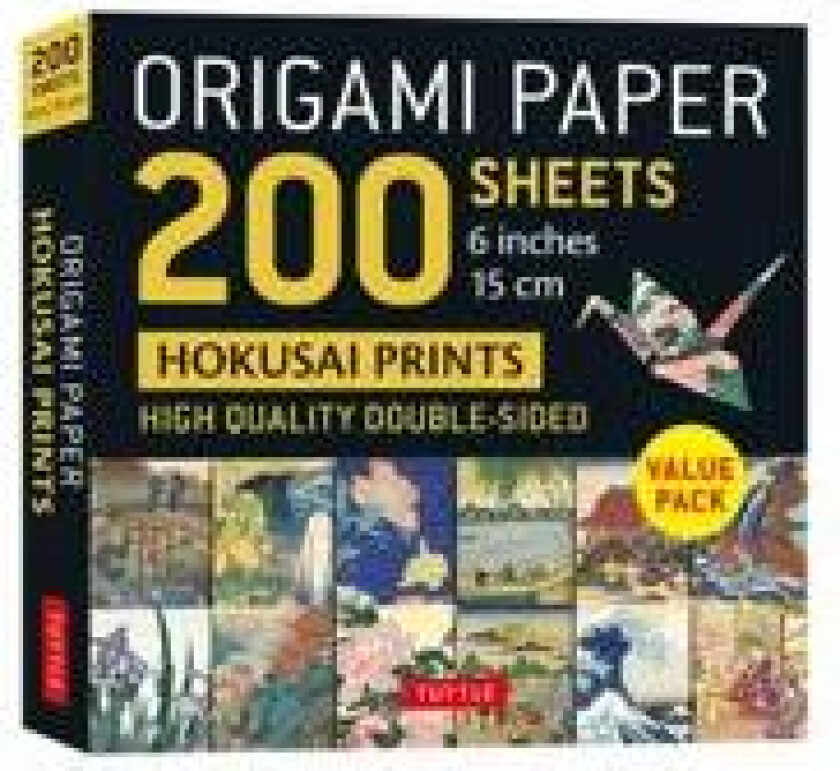 Origami Paper 200 sheets Hokusai Prints 6' (15 cm)