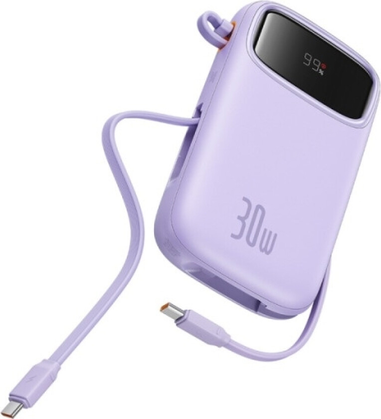 Qpow 2 20000Mah 30W 2Xusb-C Powerbank (Violetine)
