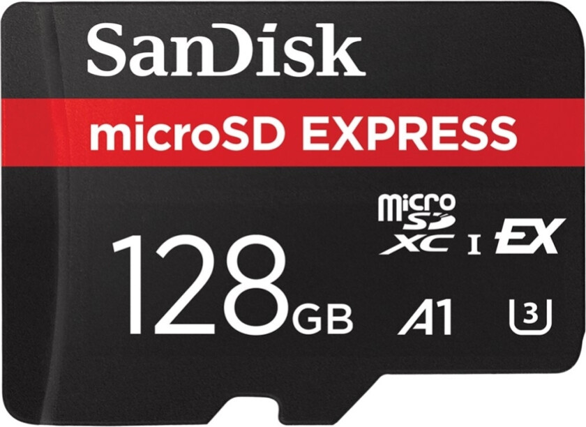 Sandisk Express - Flashhukommelseskort - 128 Gb - Microsdxc Uhs-I
