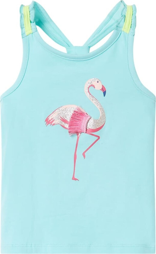 Bilde av Singlet for barn lysemynte 128