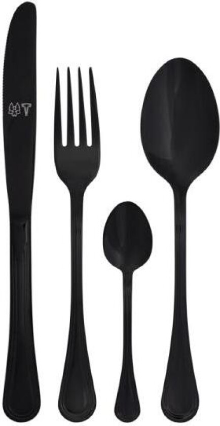 - Norma bestikksett 16 deler nero