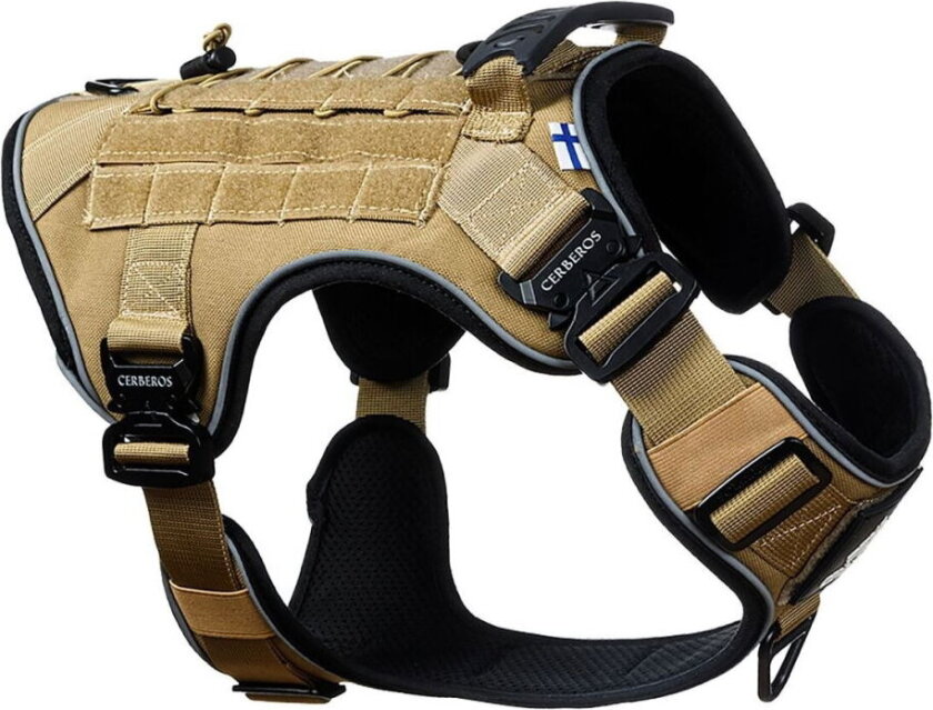 Tactical Hundesele Beige (L)
