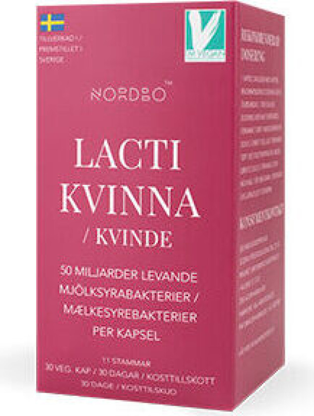 Lacti Kvinne - 30 Kapslar