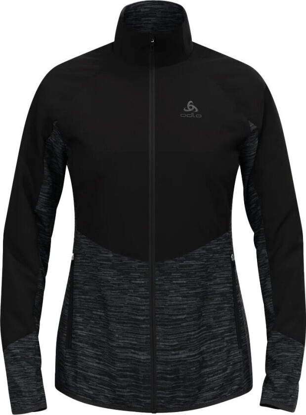 Women's Run Easy Warm Hybrid Jacket Black - Black M