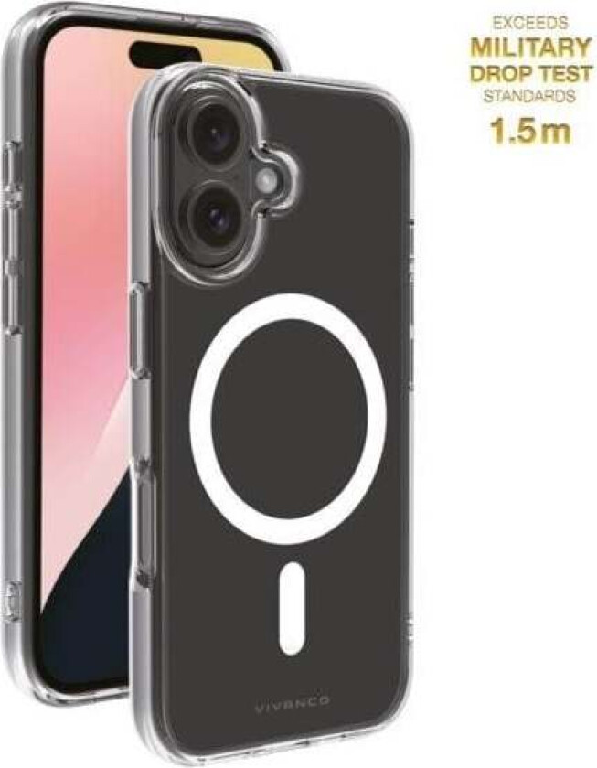 Mag Clear Cover for iPhone 16 - Clear