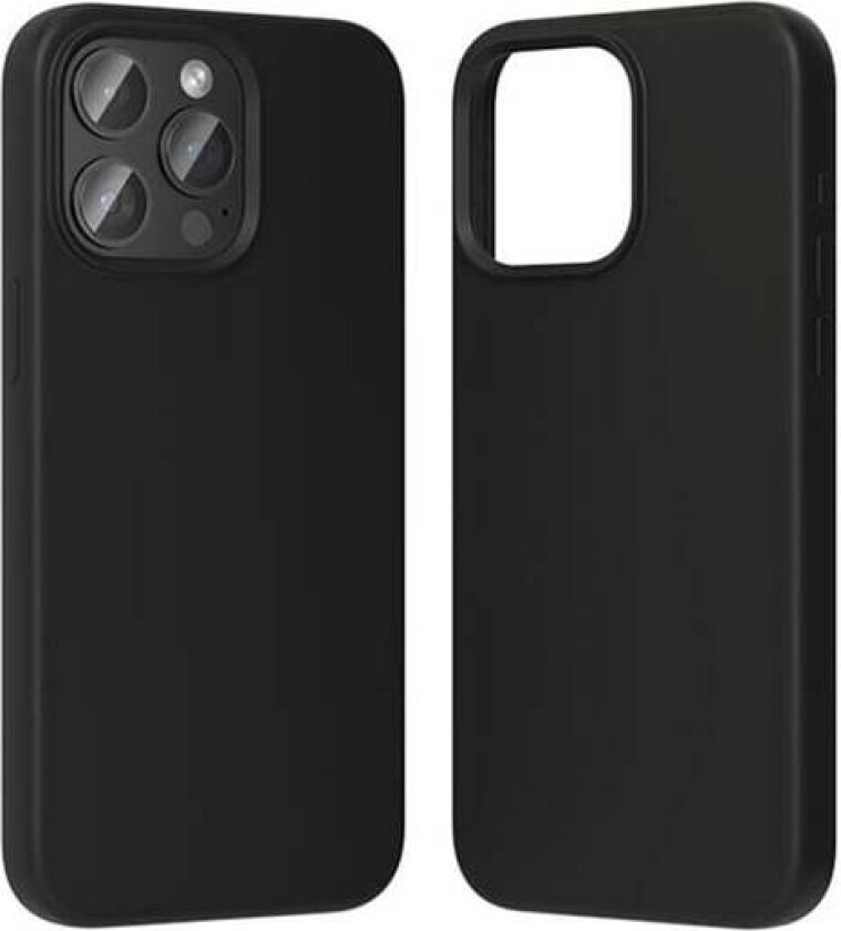 KUFB0-30 Silicone Case for iPhone 15 Pro (black)
